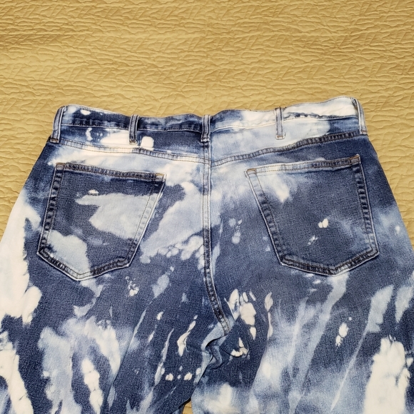 Old Navy Bleach dyed jeans size 36 - Picture 9 of 10